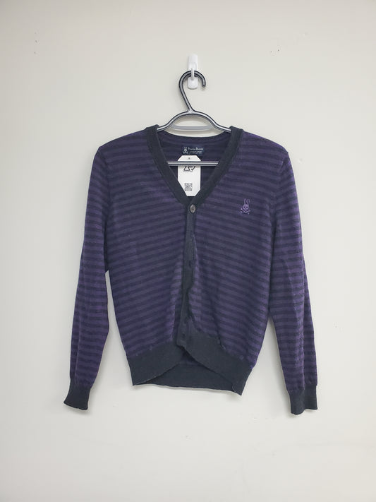 Womens Psycho Bunny Cardigan Fits Medium