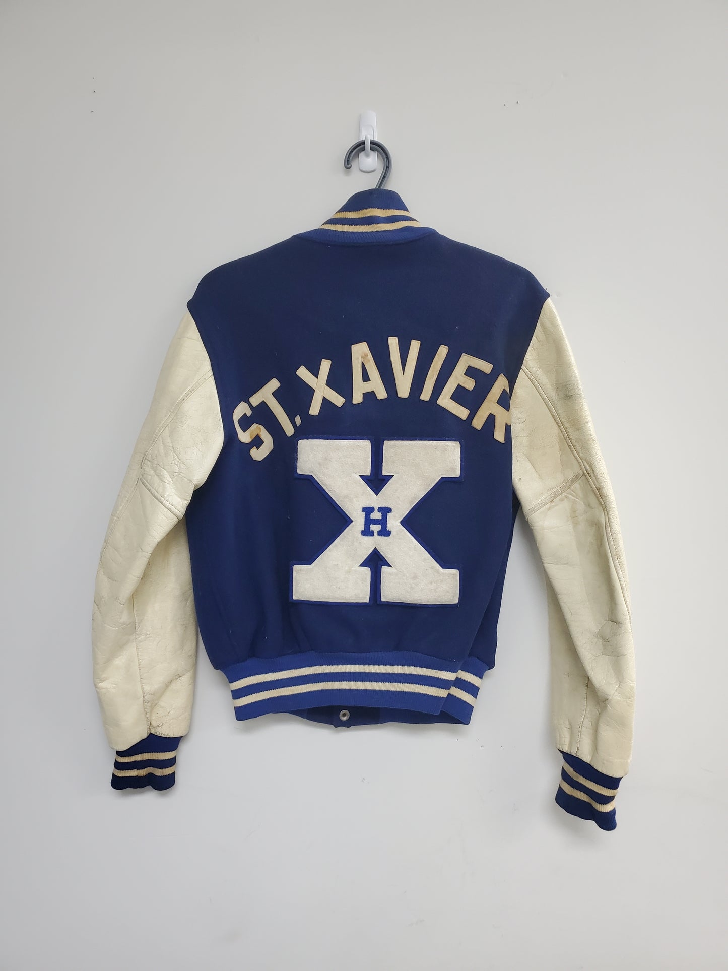 Vintage St. Xavier Varsity Jacket Size Medium