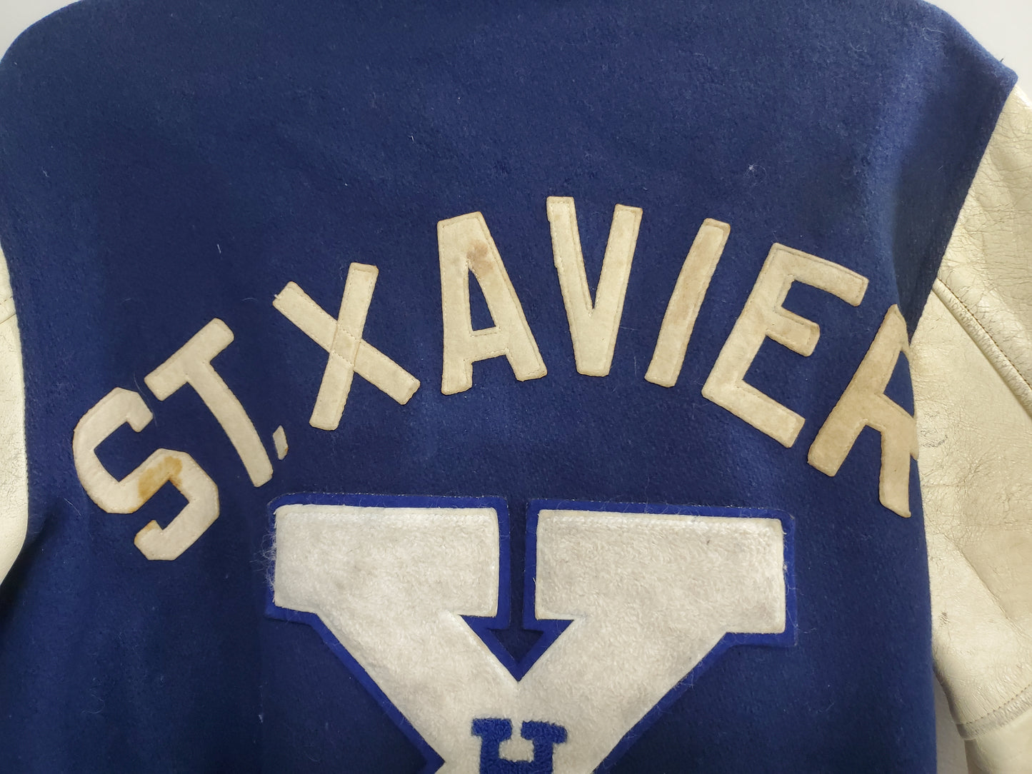 Vintage St. Xavier Varsity Jacket Size Medium