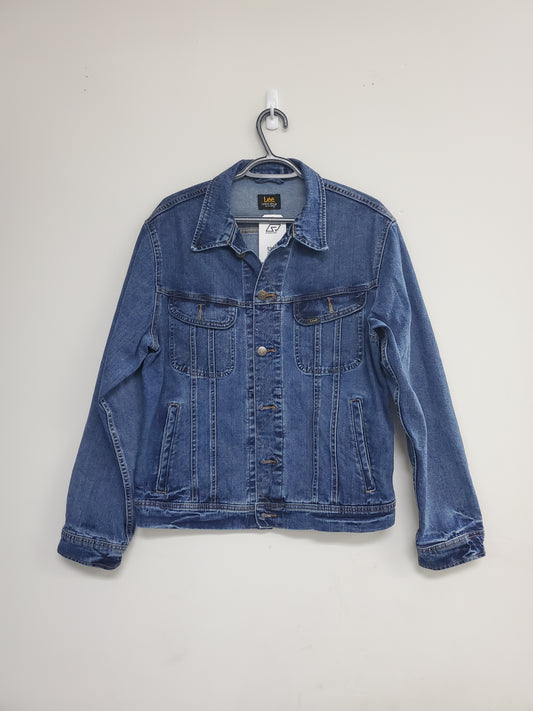 Mens Vintage Lee Denim Jacket Fits Medium