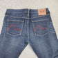 Mens Evisu Denim Jeans 34"x34"