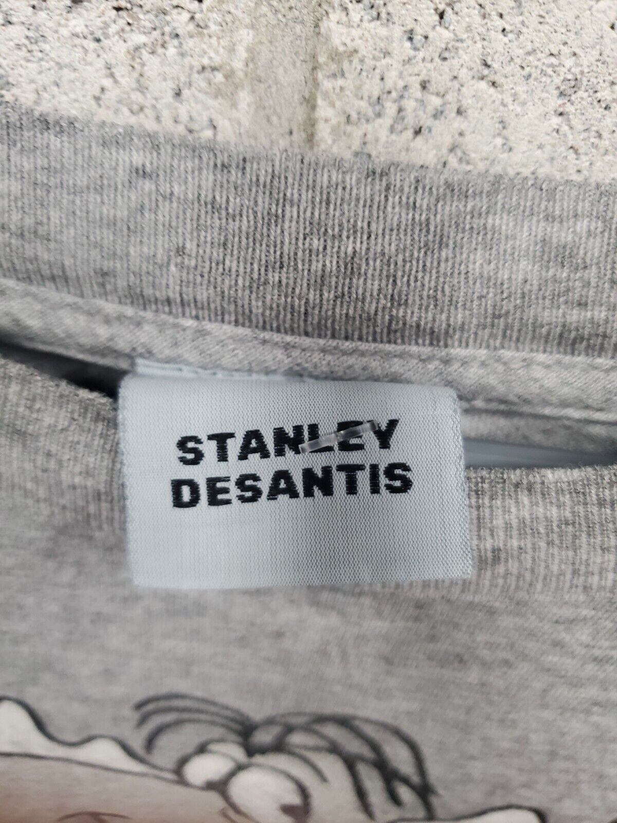 Mens 1998 Rocky & Bullwinkle Stanley Desantis T-Shirt Size XL