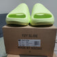 Mens Adidas Yeezy Slide Glow Green Size 12 Deadstock w/Receipt