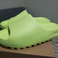 Mens Adidas Yeezy Slide Glow Green Size 12 Deadstock w/Receipt
