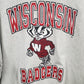 Mens Wisconsin Badgers Crewneck Fits S/M