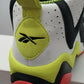 Mens Reebok Pump Kamikaze 2 Twilight 'White Black Yellow' Shoes Sneakers Size 7.5US