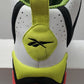 Mens Reebok Pump Kamikaze 2 Twilight 'White Black Yellow' Shoes Sneakers Size 7.5US