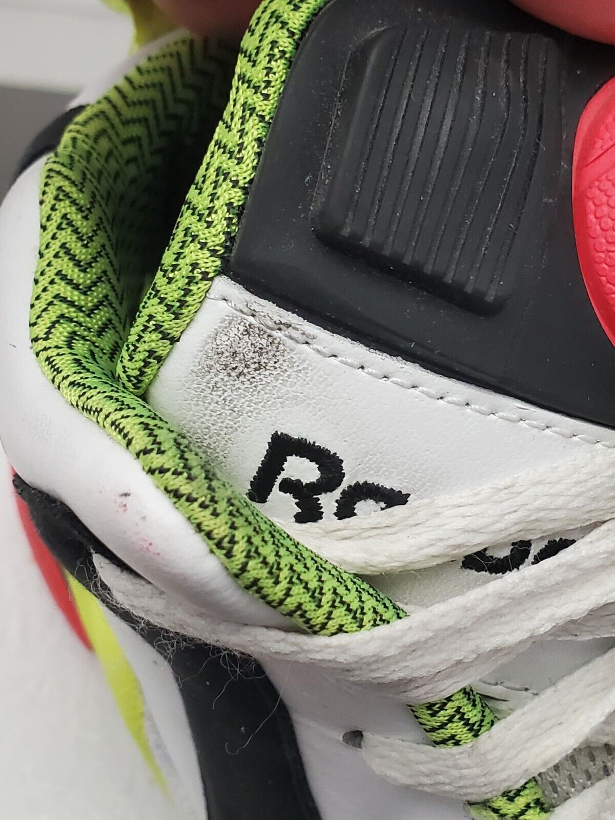 Mens Reebok Pump Kamikaze 2 Twilight 'White Black Yellow' Shoes Sneakers Size 7.5US