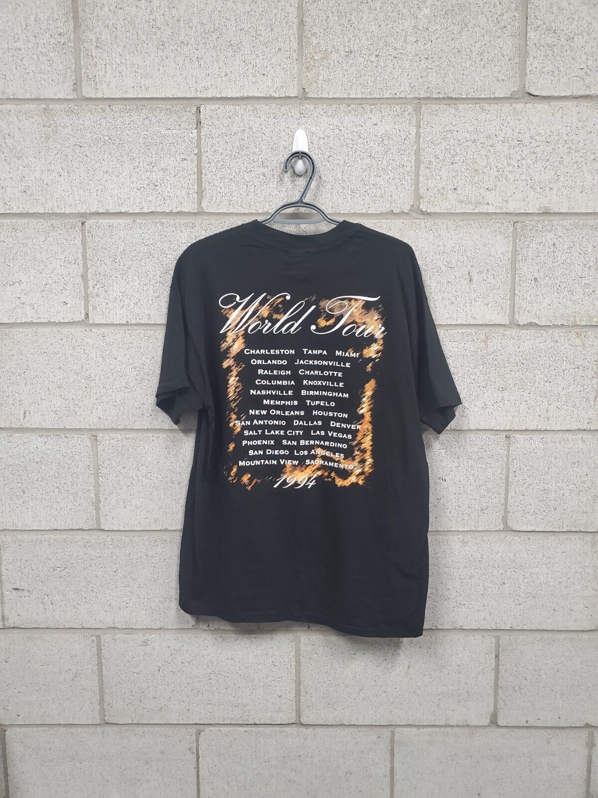 Mens 1994 Michael Bolton Tour T-Shirt Size XL