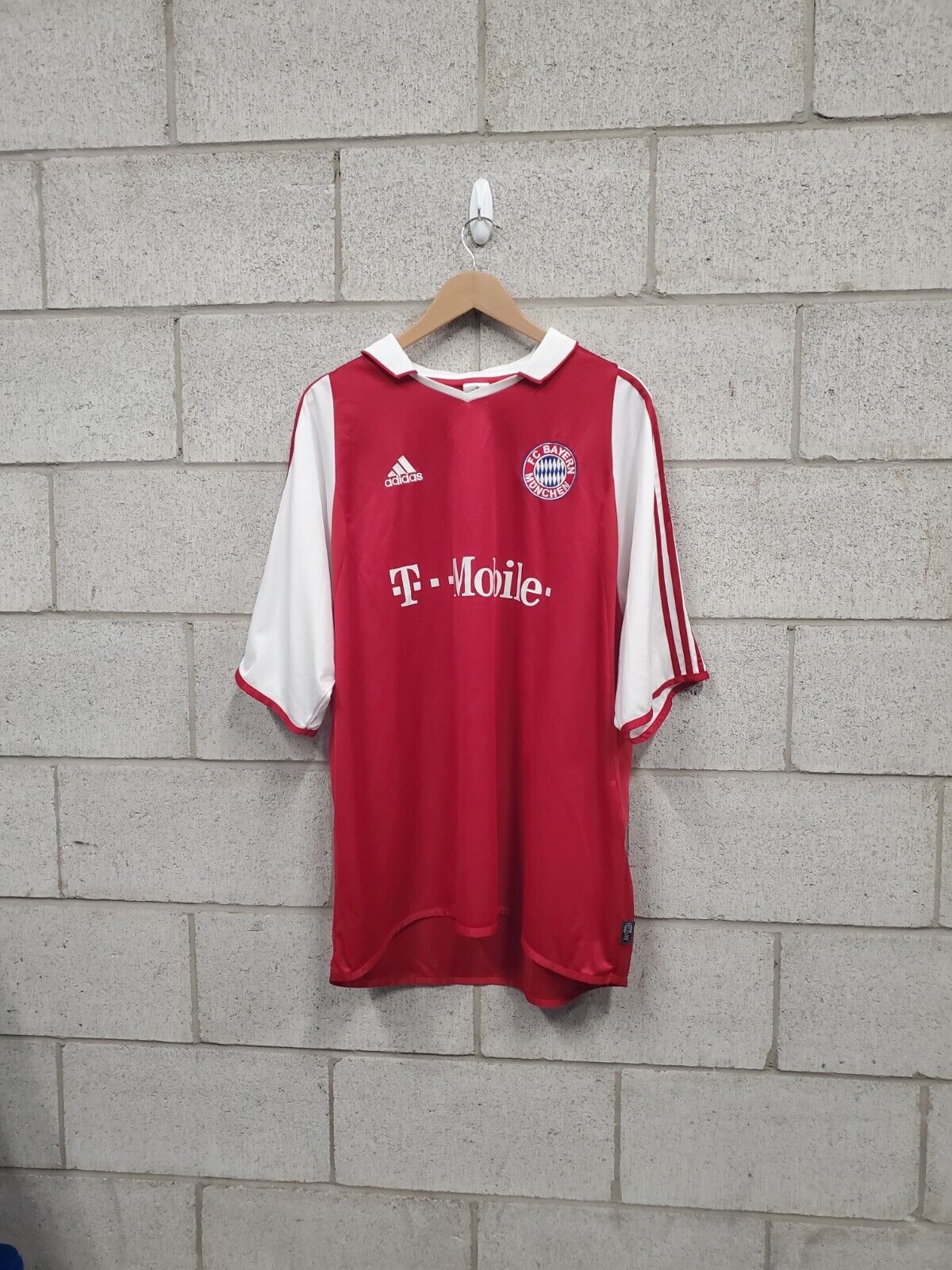 Mens 2003 FC Bayern München Adidas Soccer Jersey Size XXL
