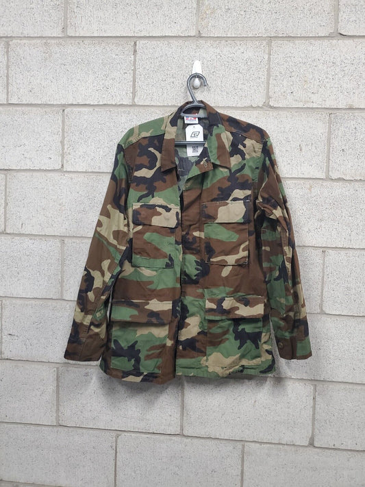 Mens Camouflage Jacket Size Medium