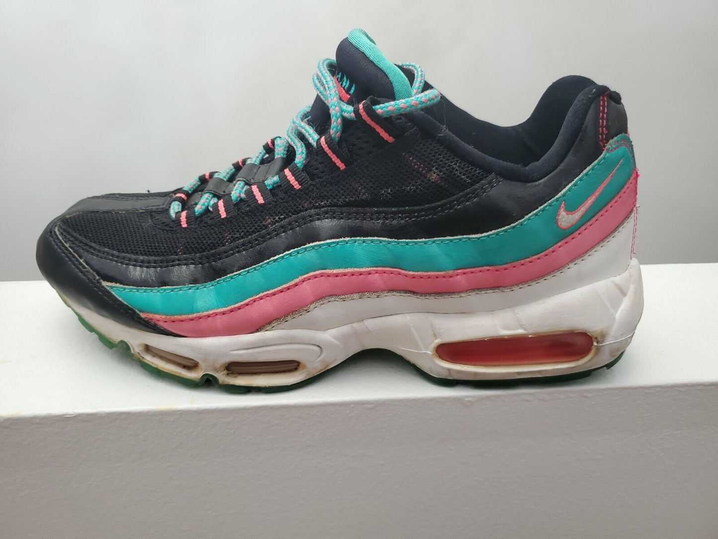 Mens 2008 Nike Air Max 95 Miami Vice Shoes Sneakers Size 9.5US