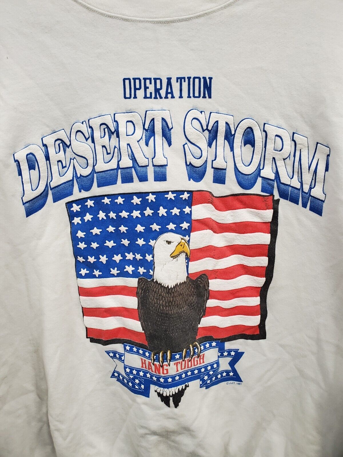 Mens Operation Desert Storm Crewneck Size Large