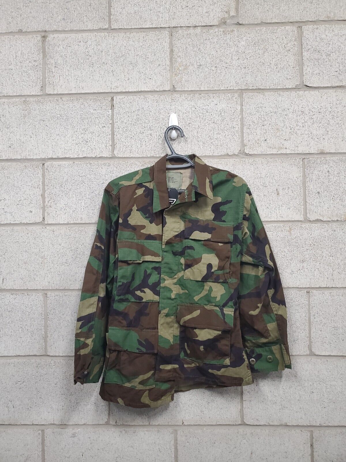 Mens Camouflage Jacket Size XS