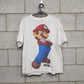 Mens 2004 Super Mario Bros T-Shirt Size Large