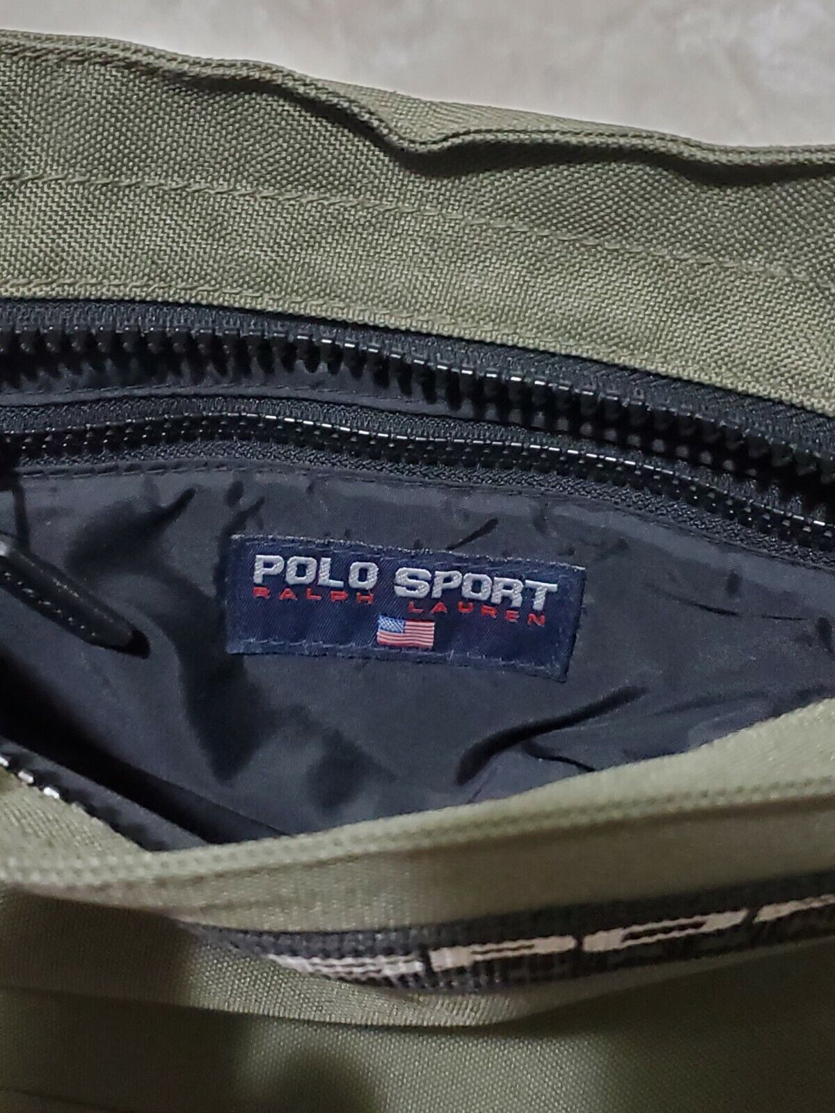 Vintage Polo Sport Ralph Lauren Big Side Bag