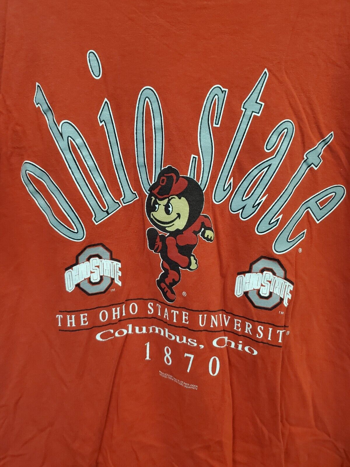 Mens Ohio State T-Shirt Size Medium