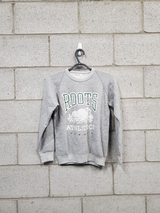 Womens Roots Crewneck Fits Small