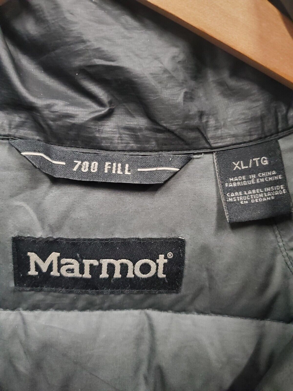 Mens Marmot 700 Fill Puffer Jacket Size XL