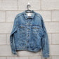 Mens Guess Denim Jacket Size Large